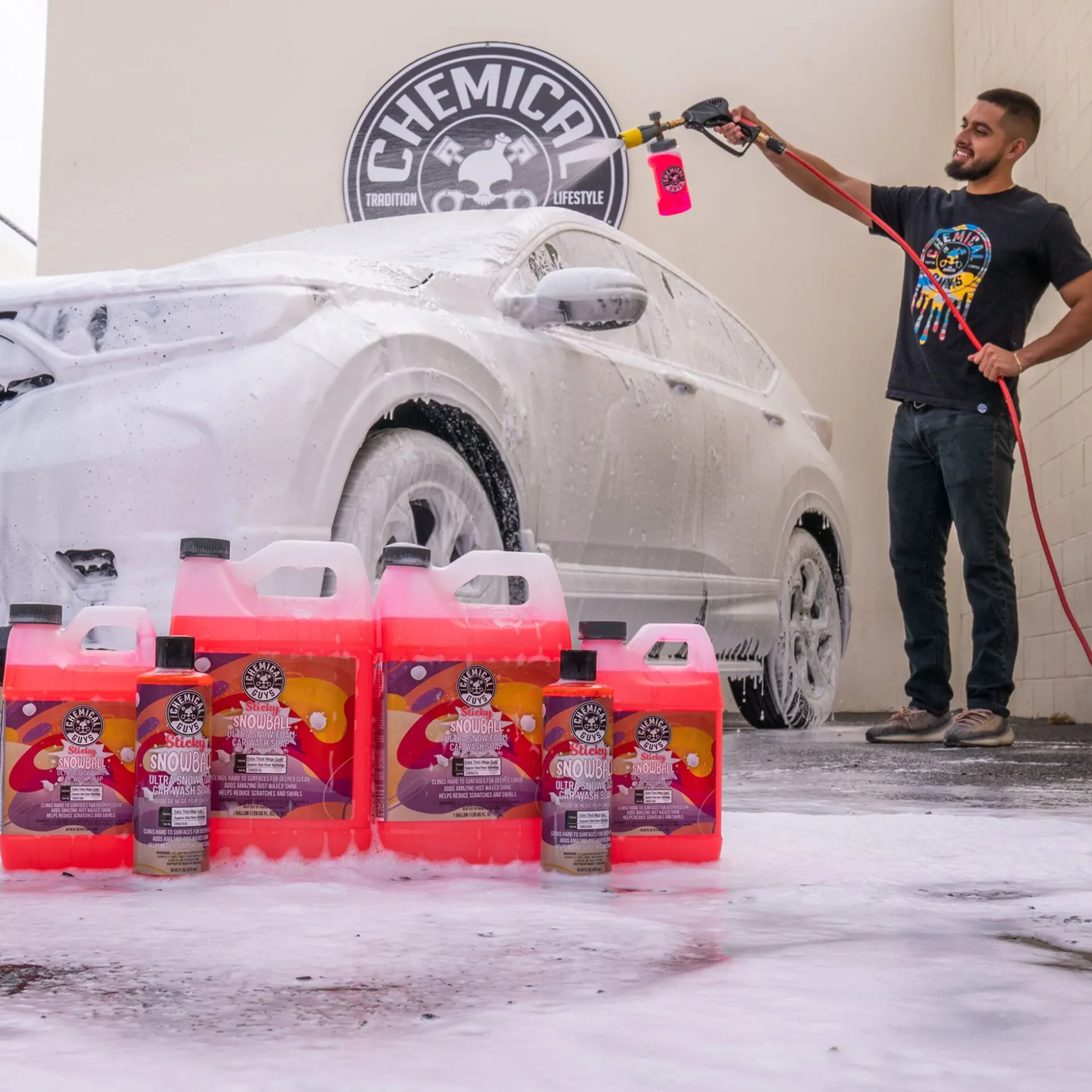 Sticky Snowball Ultra Snow Foam Car Wash