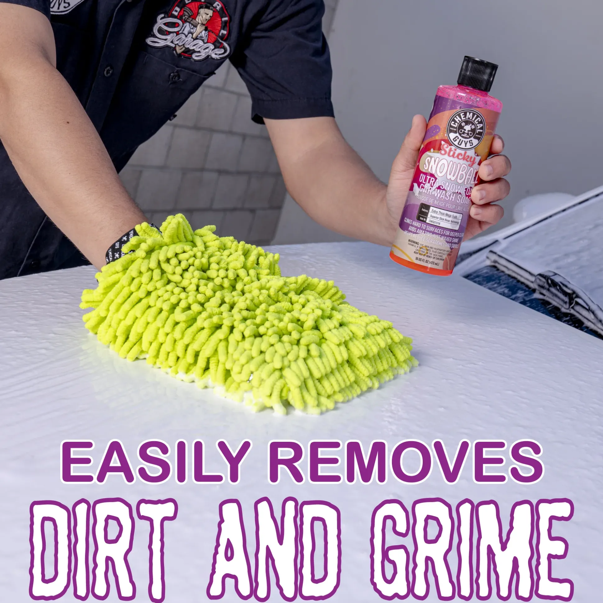 Sticky Snowball Ultra Snow Foam Car Wash