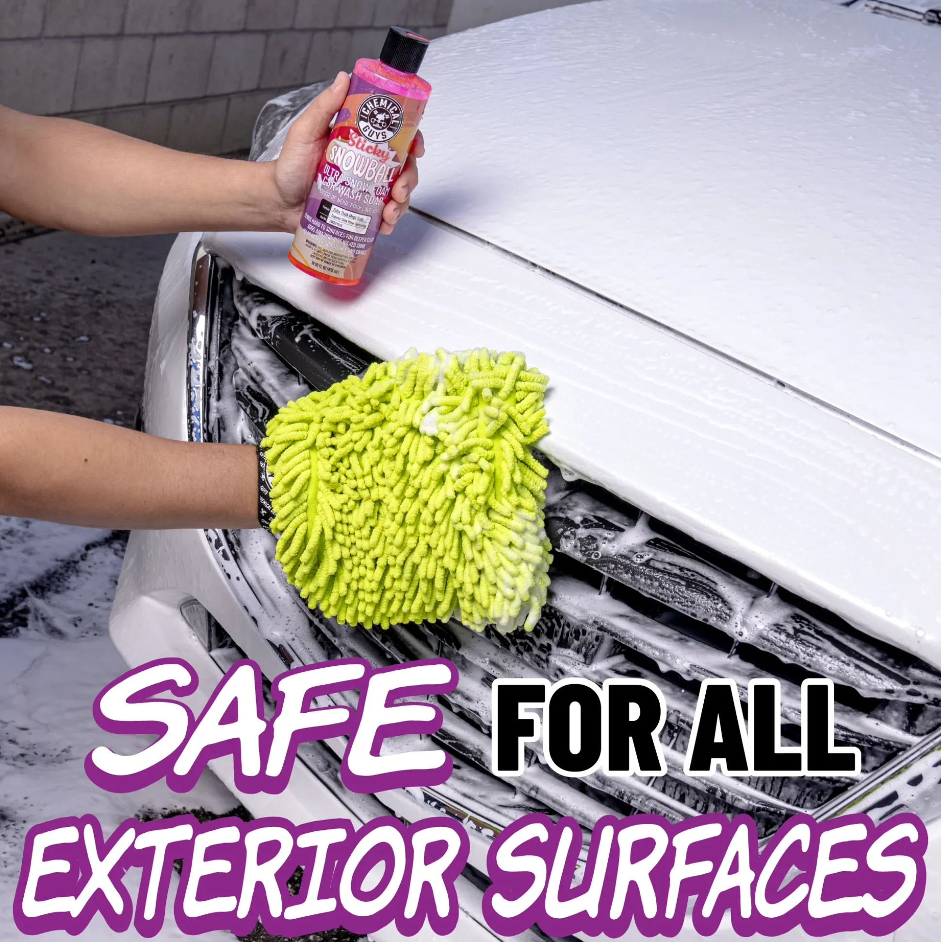 Sticky Snowball Ultra Snow Foam Car Wash