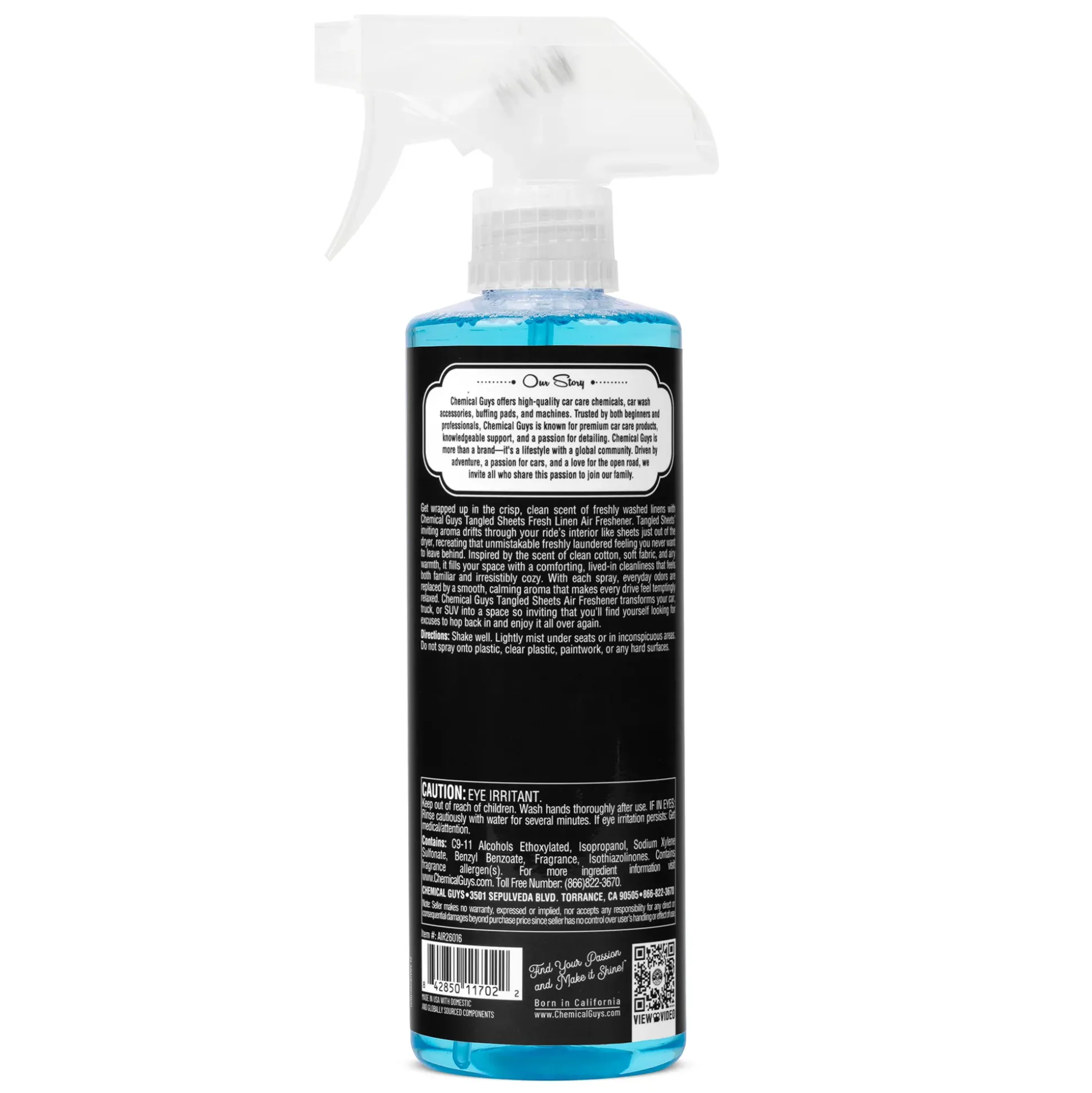 Tangled Sheets Fresh Linen Scent Air Freshener Spray