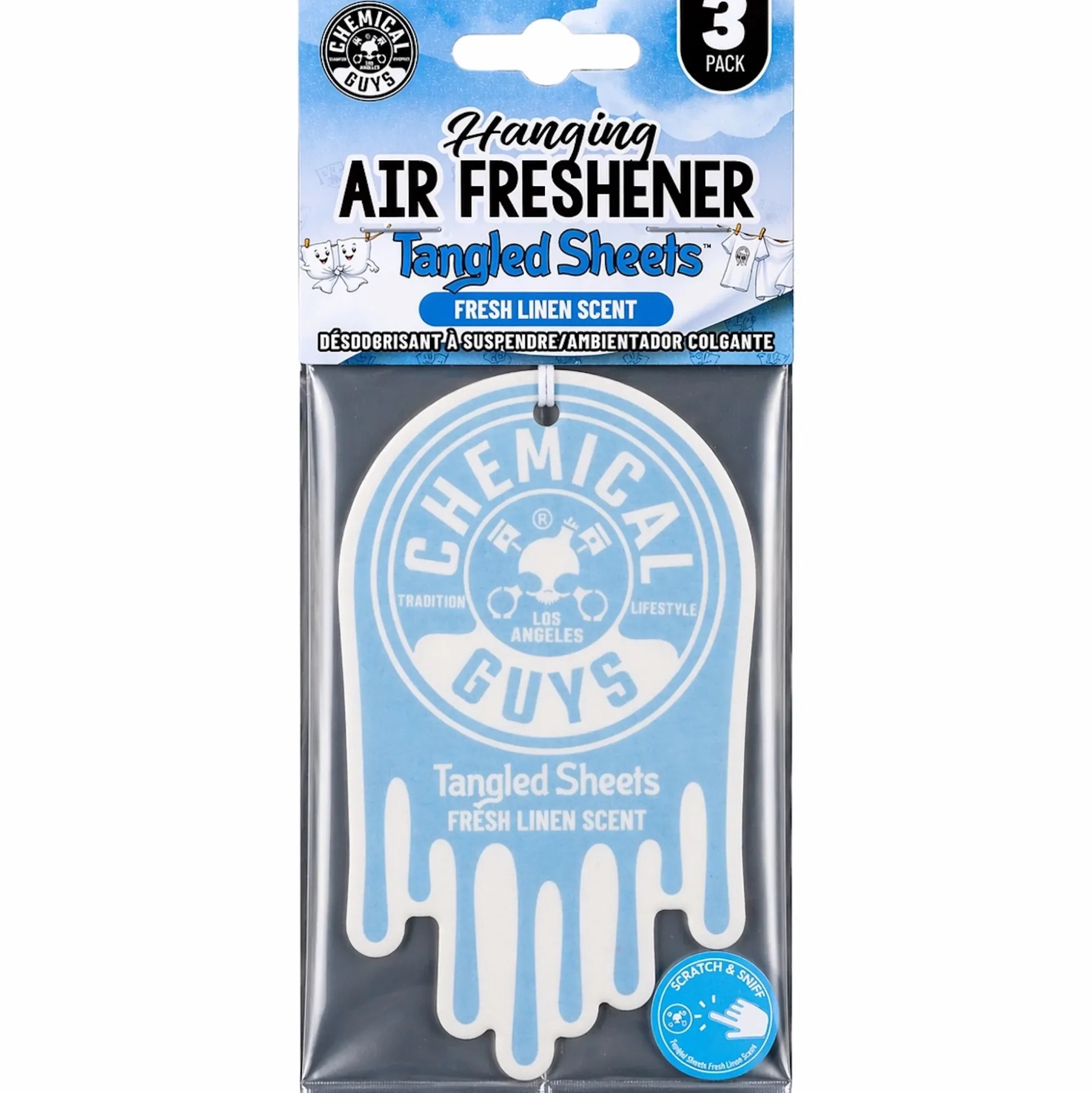 Tangled Sheets Hanging Air Freshener