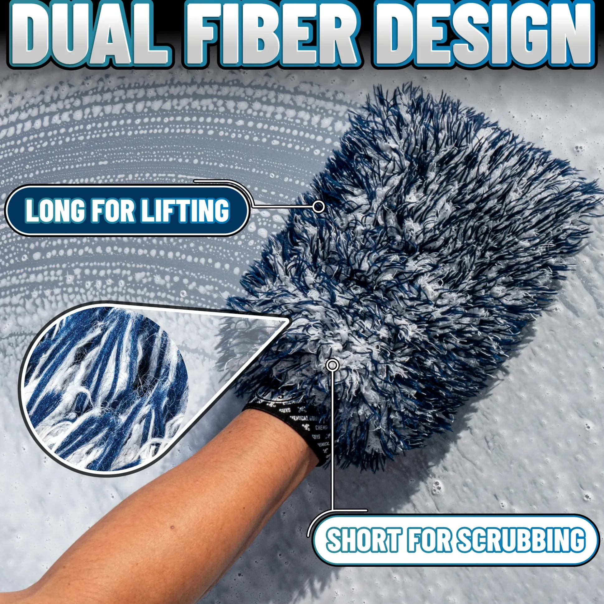 The Dually Microfiber Wash Mitt