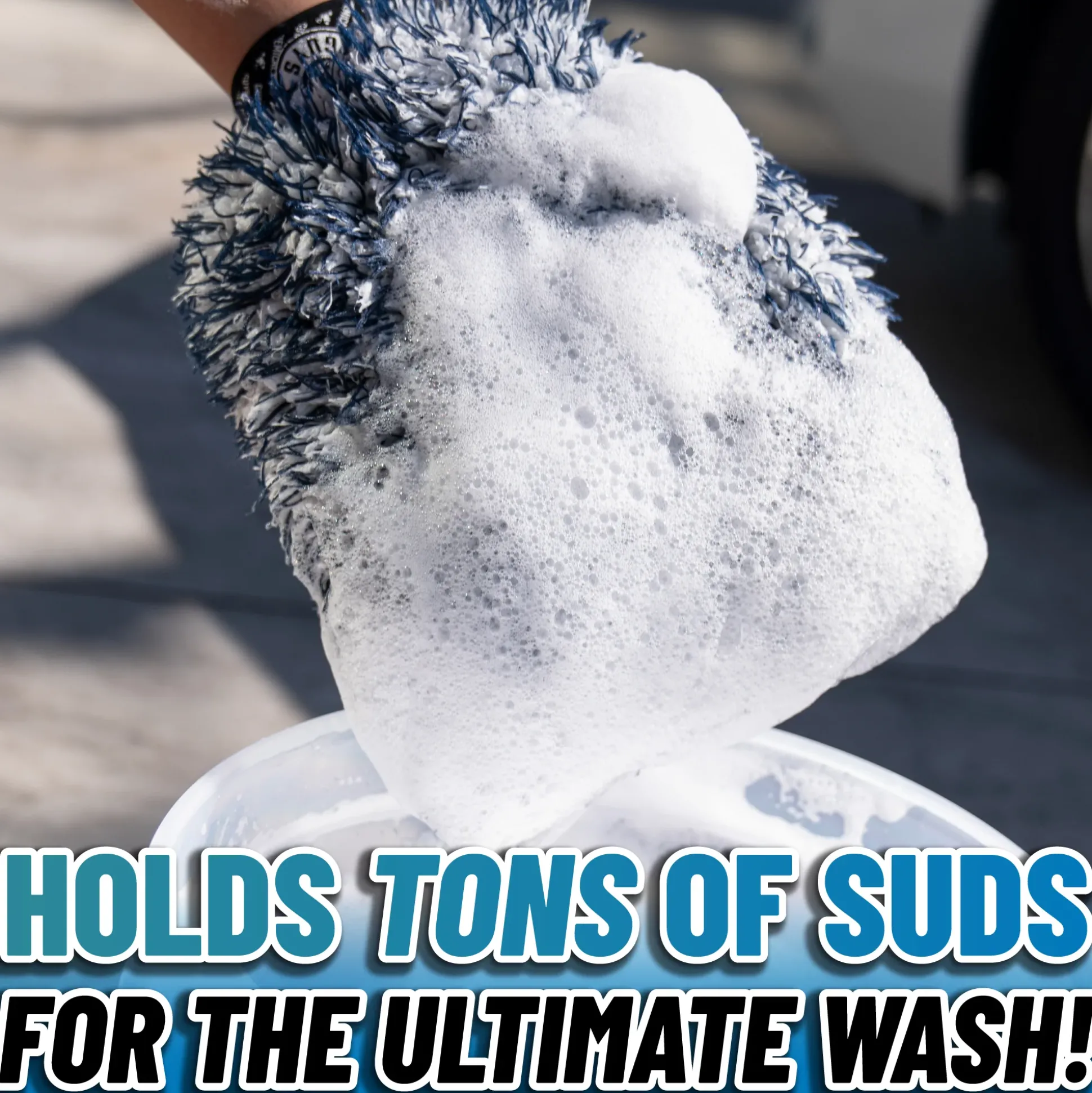 The Dually Microfiber Wash Mitt