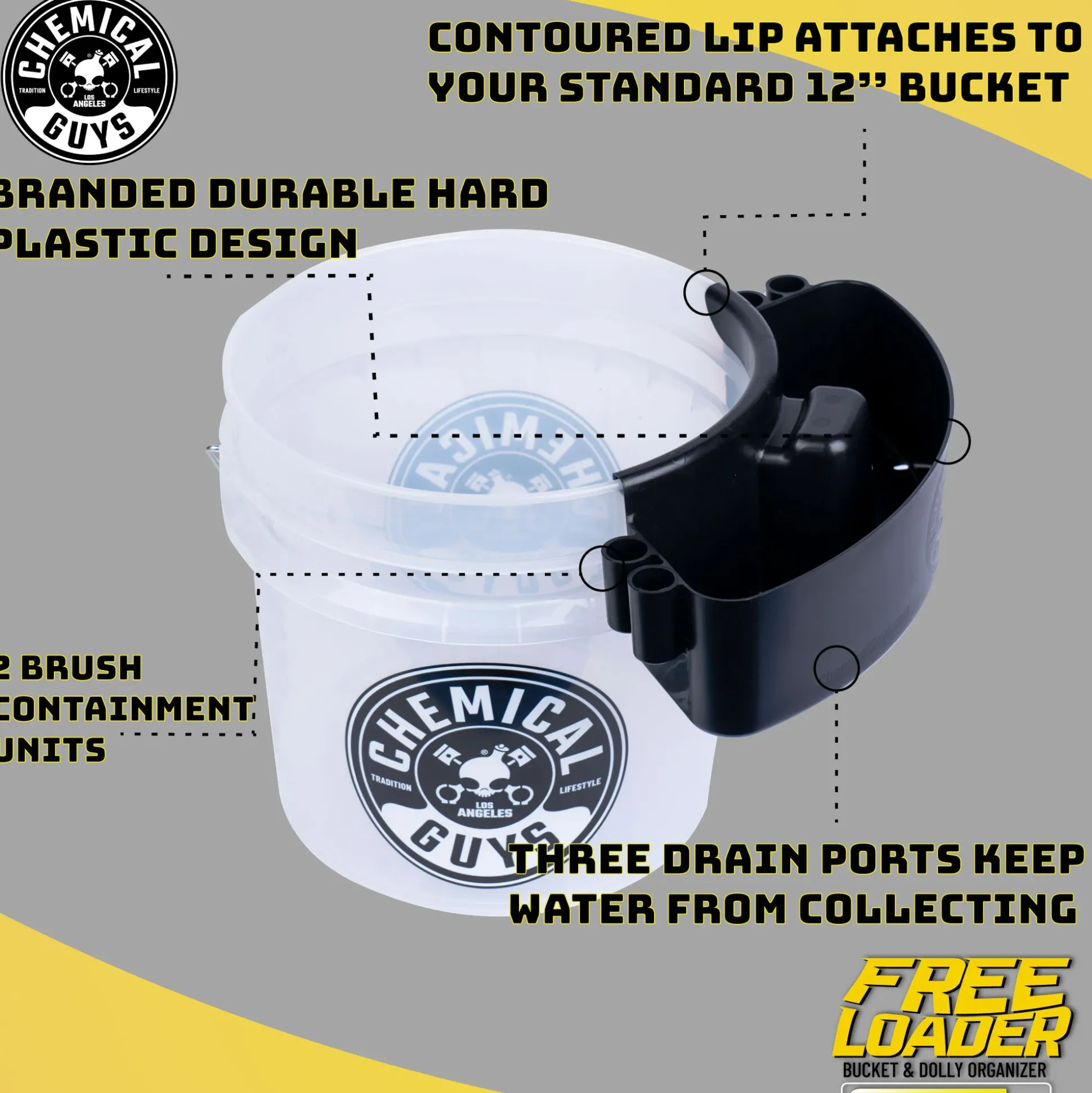 The Freeloader Bucket & Dolly Organizer