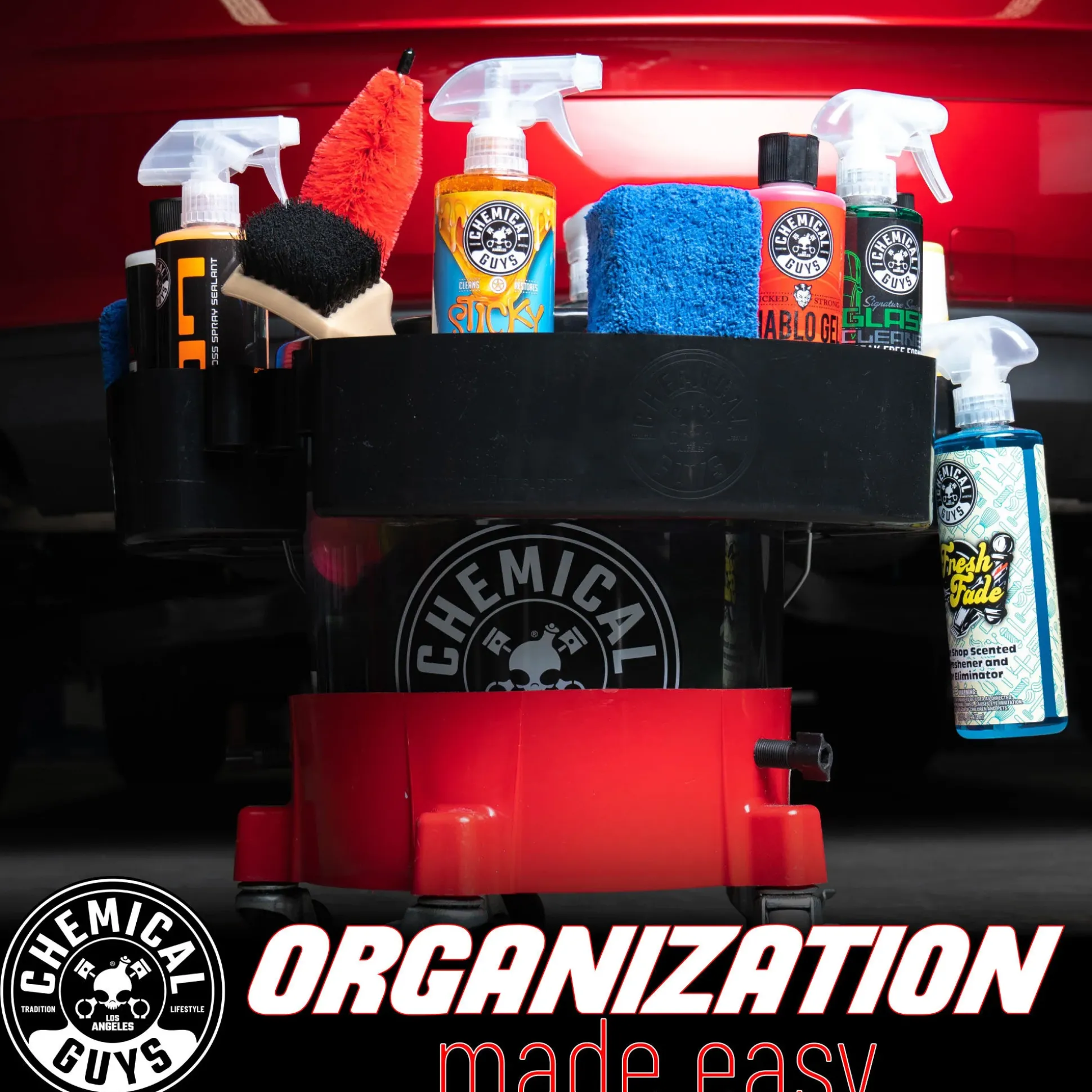 The Freeloader Bucket & Dolly Organizer