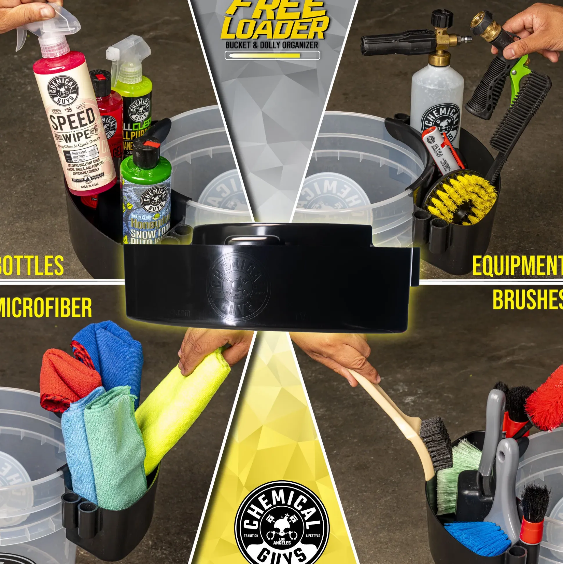 The Freeloader Bucket & Dolly Organizer