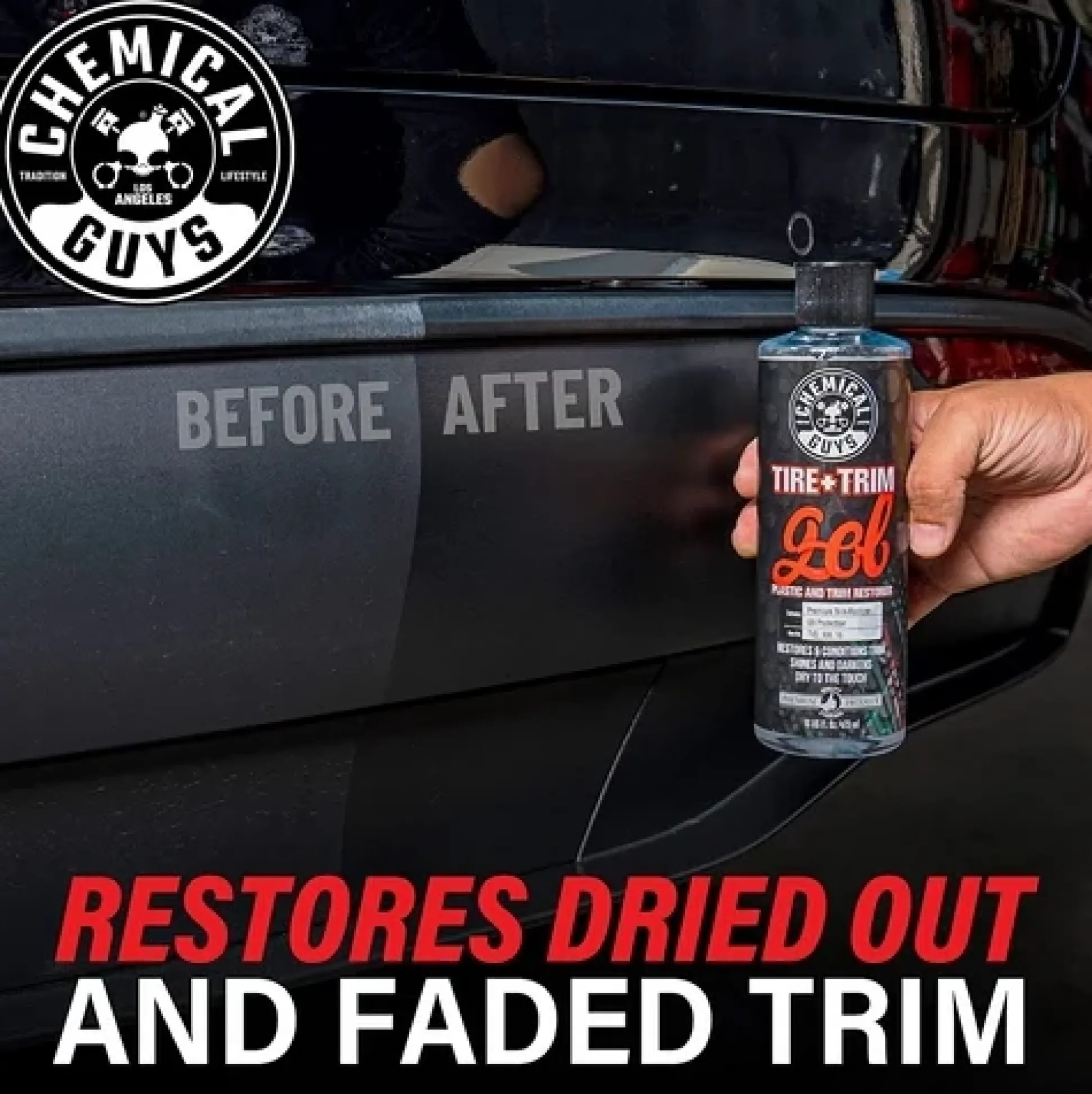Tire+Trim Gel Plastic and Rubber High-Gloss Restorer and Protectant