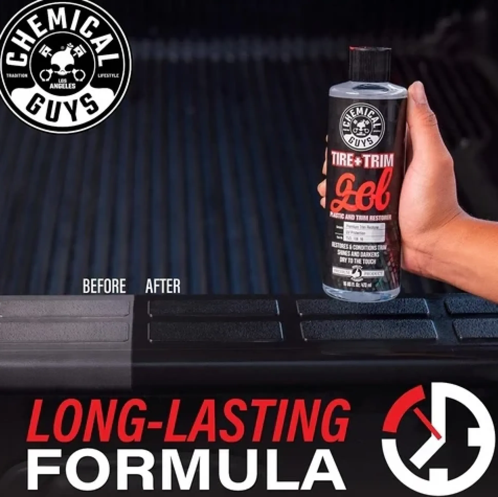 Tire+Trim Gel Plastic and Rubber High-Gloss Restorer and Protectant