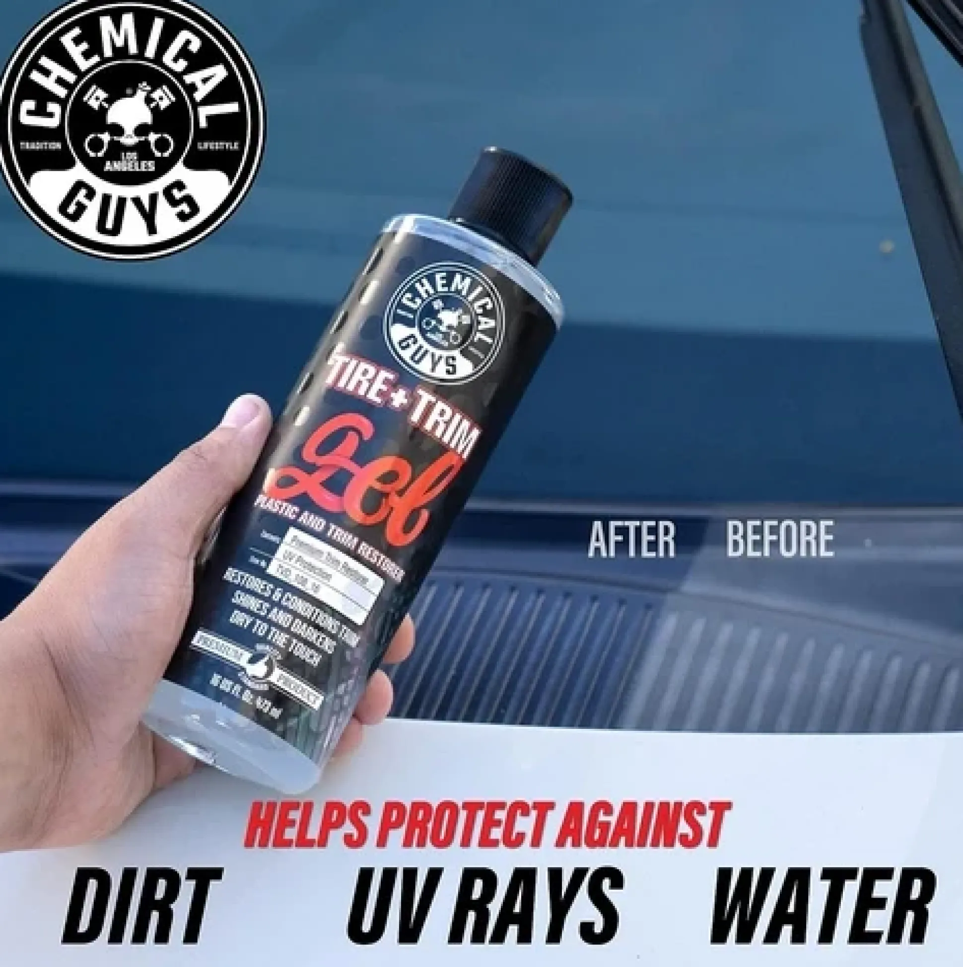 Tire+Trim Gel Plastic and Rubber High-Gloss Restorer and Protectant