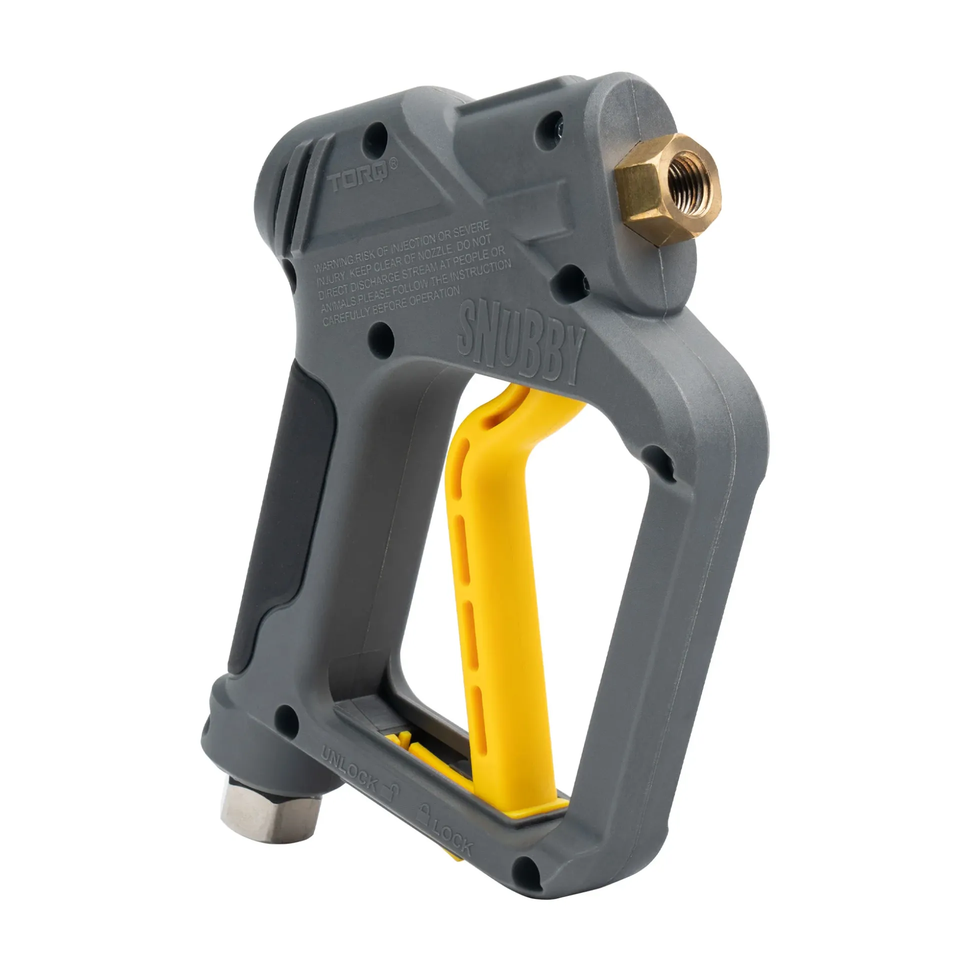 TORQ Snubby Pressure Washer Gun - Foam Cannon Attachment