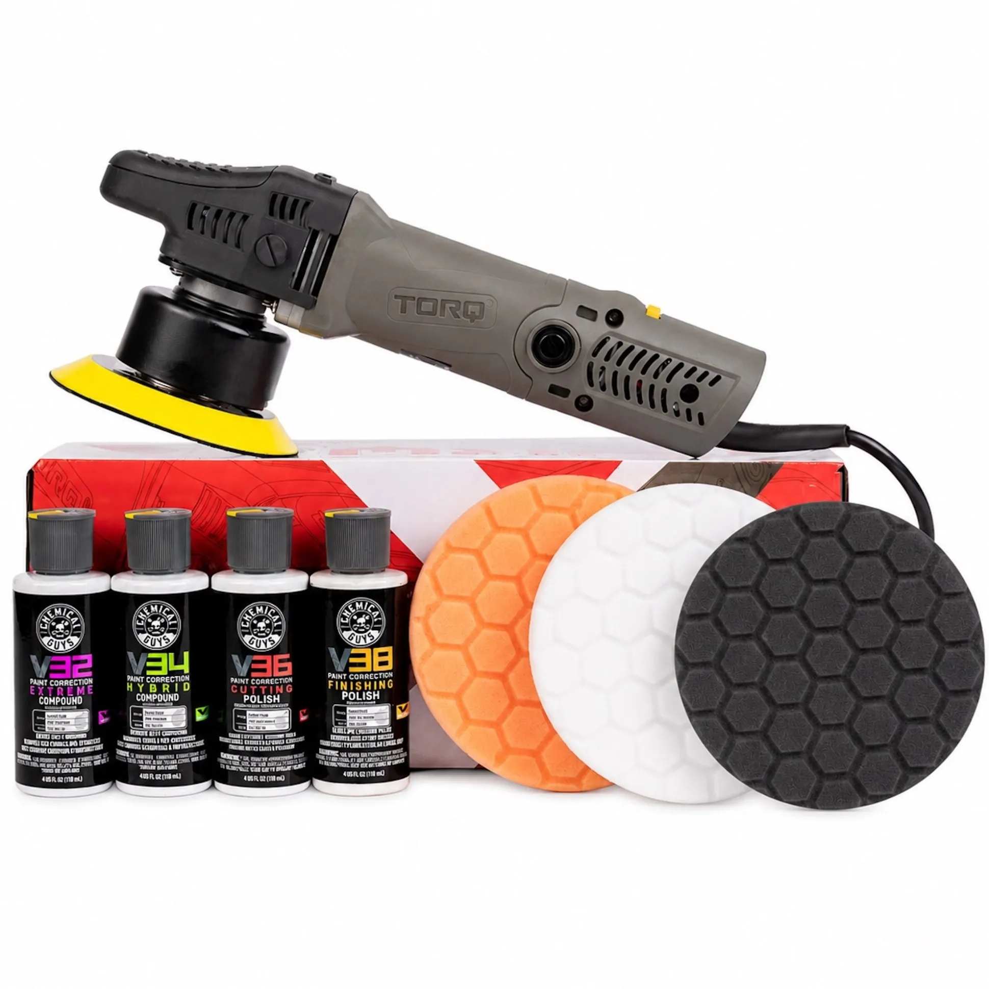 TORQX Random Orbital Polisher Kit