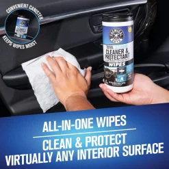 Total Interior Cleaner & Protectant Canister Wipes