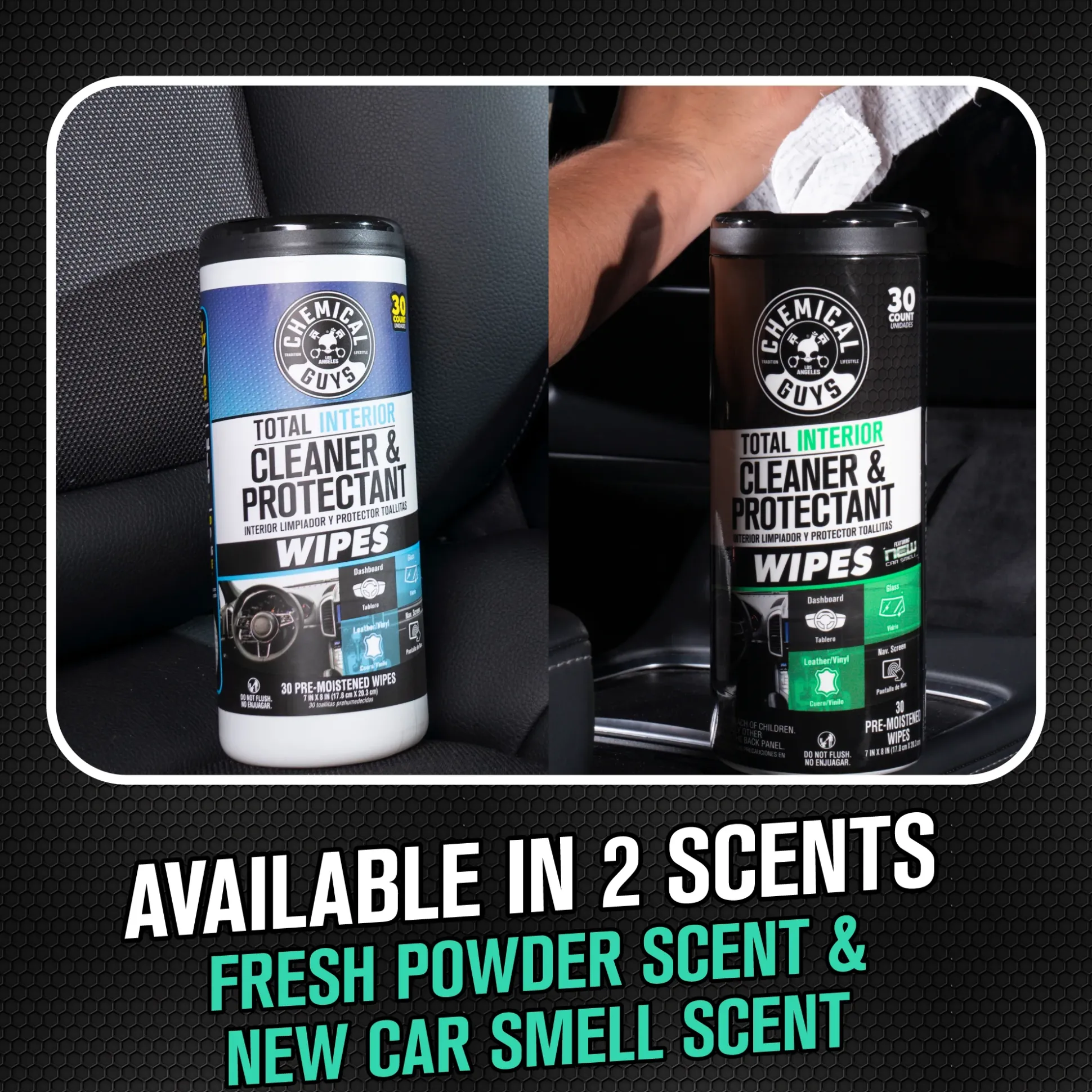 Total Interior Wipes 3-Pack Kit
