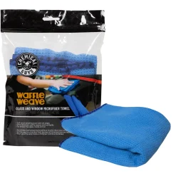 Waffle Weave Glass and Window Microfiber Towel
