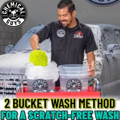 Wash and Gloss Two-Bucket Method Deluxe Kit w/Lids