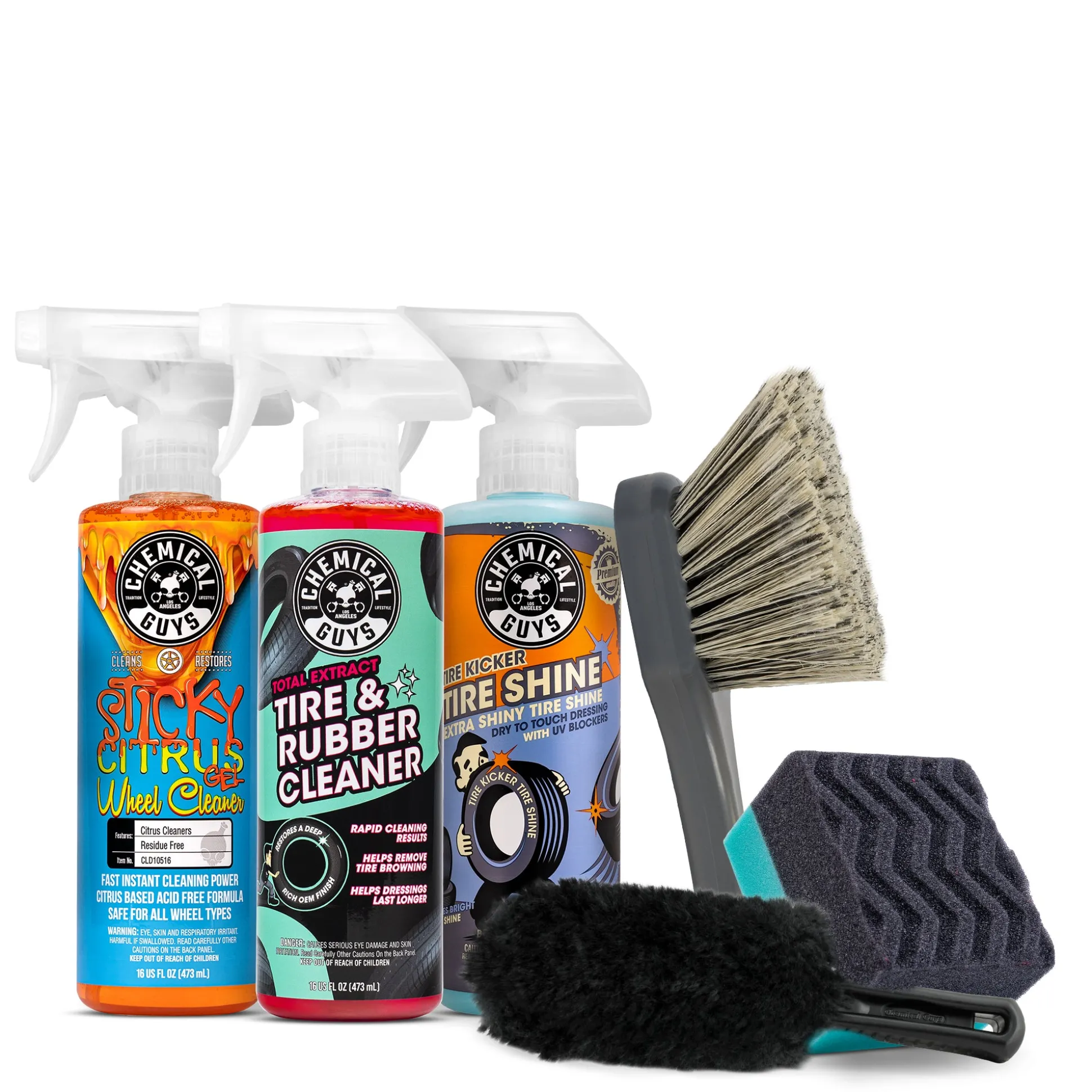 Wheel & Tire Complete Clean Kit