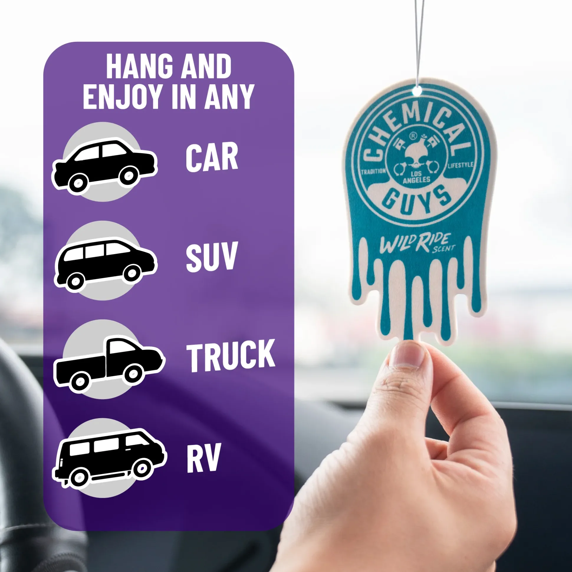 Wild Ride Hanging Air Freshener