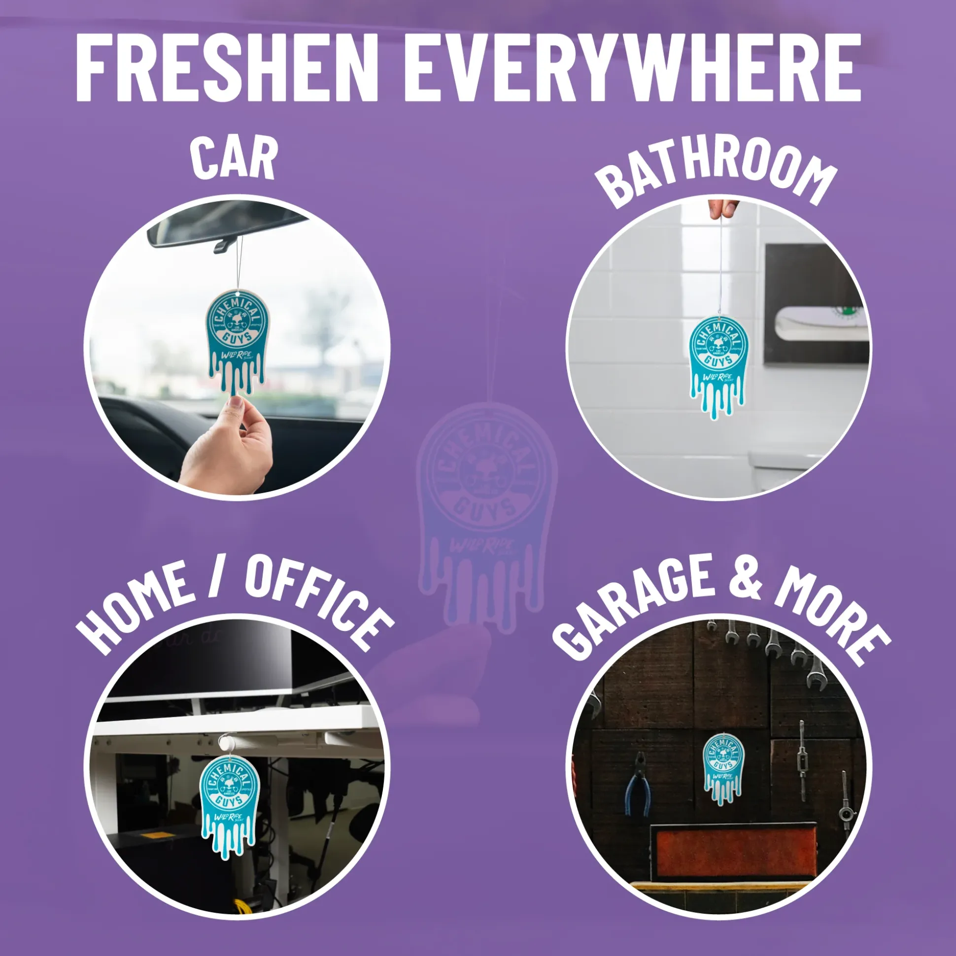 Wild Ride Hanging Air Freshener